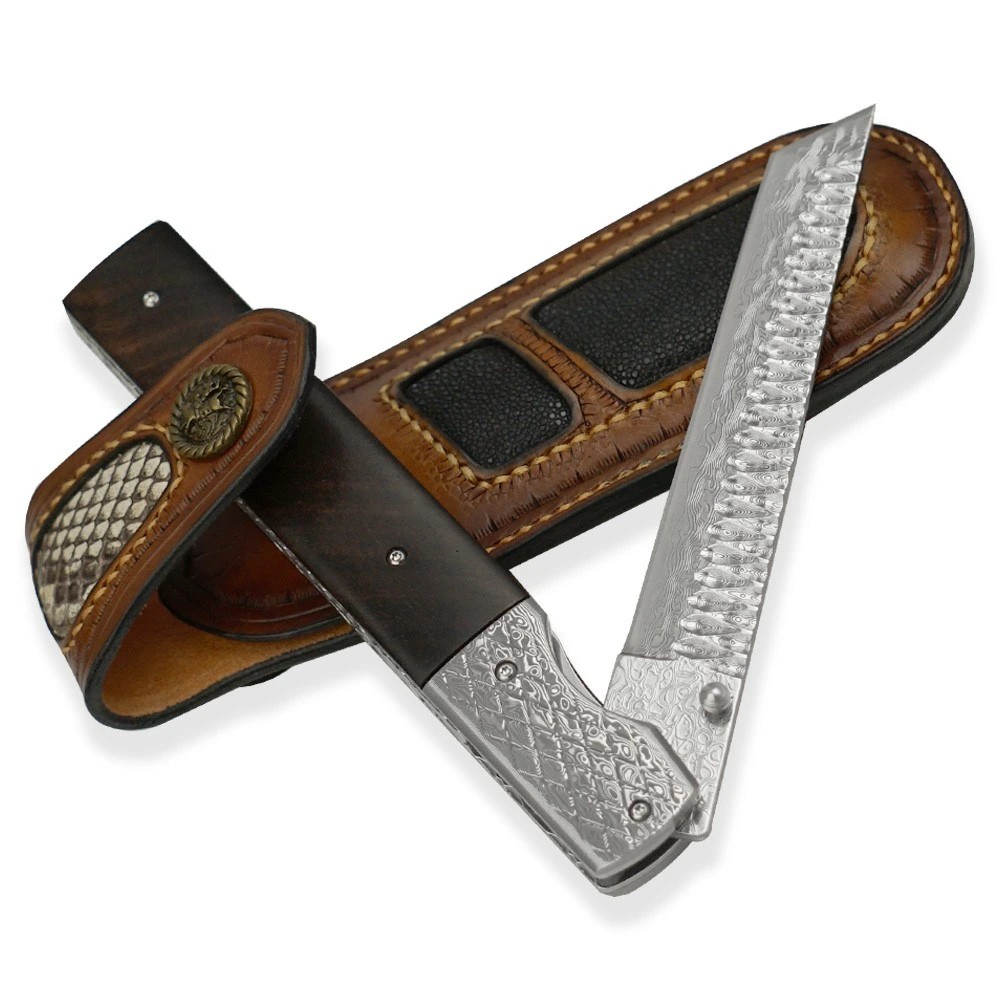 foto Sb�ratelsk� dama�kov� n�� Dellinger Tanto Lenge II Obsidian, VG-10